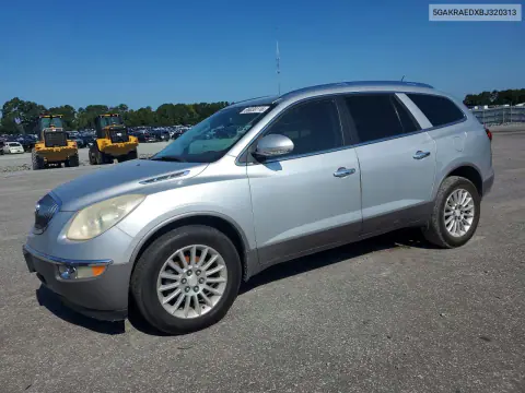 5GAKRAEDXBJ320313 — 2011 Buick Enclave, Пожар двигателя, фото до ремонта