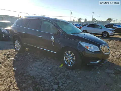 2014 Buick Enclave VIN 5GAKRBKD4EJ123555 фото 4