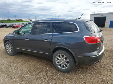 2014 Buick Enclave VIN 5GAKVBKD9EJ219094 фото 2
