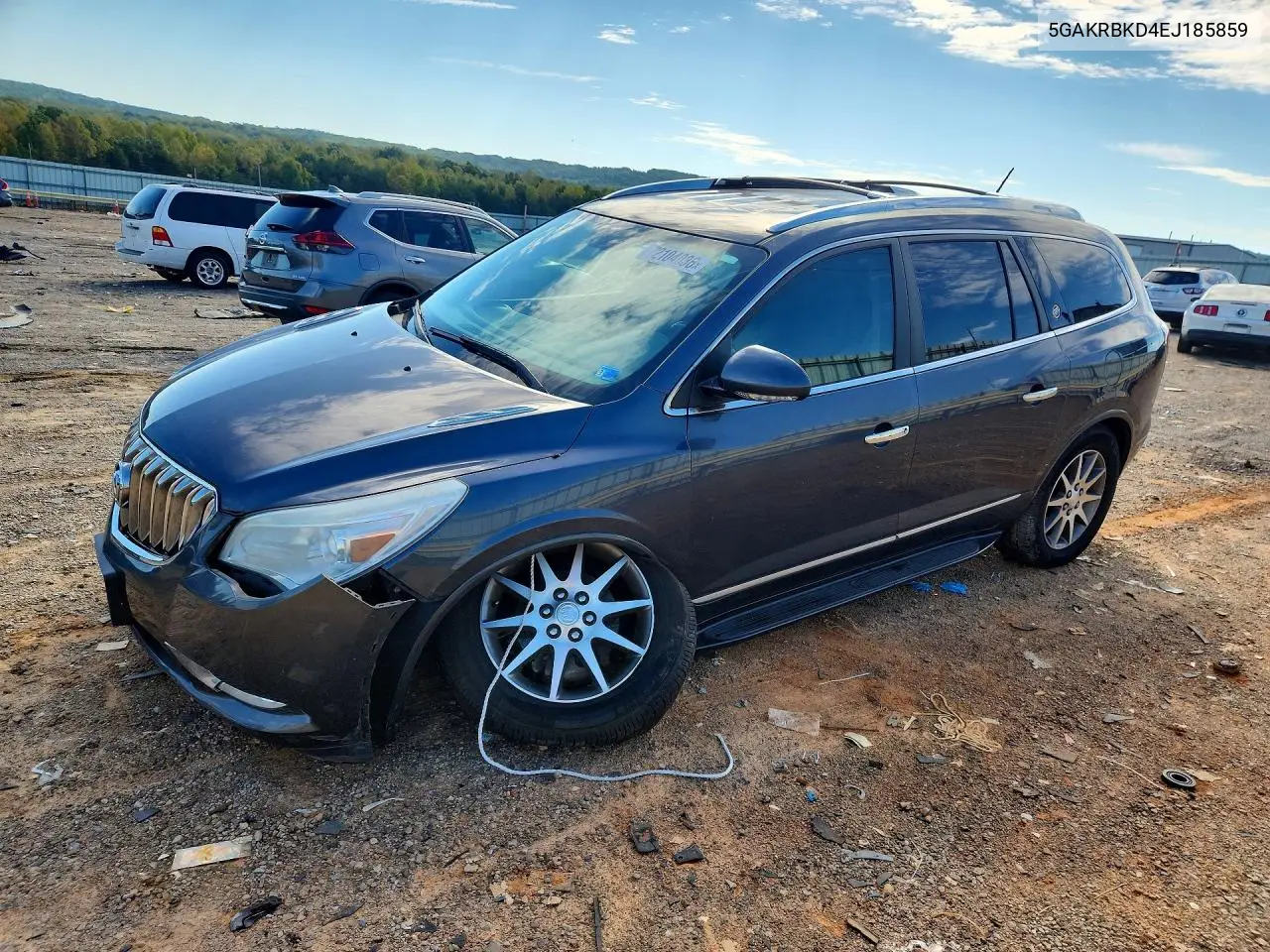 2014 Buick Enclave VIN 5GAKRBKD4EJ185859 фото 1