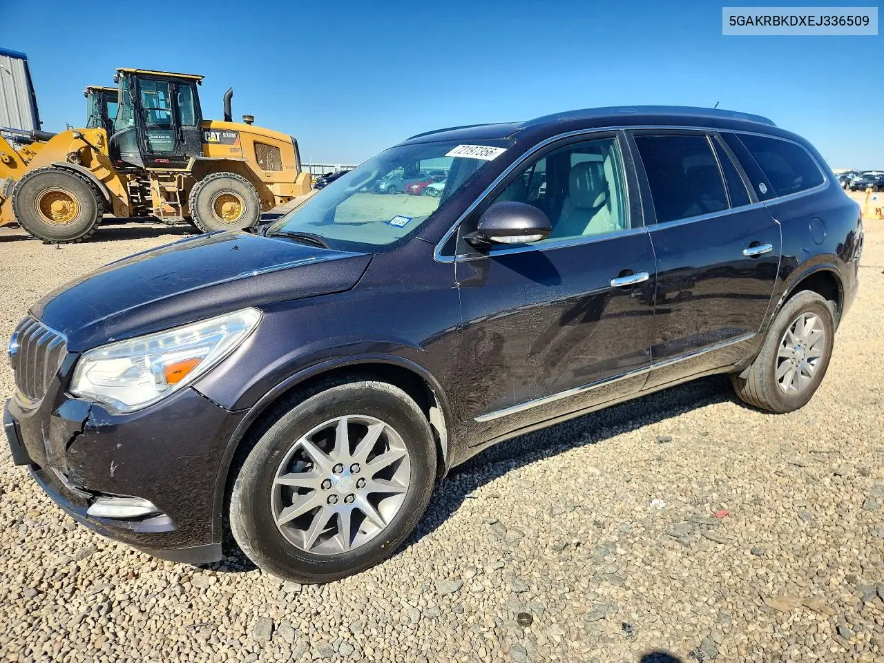 2014 Buick Enclave VIN 5GAKRBKDXEJ336509 фото 1