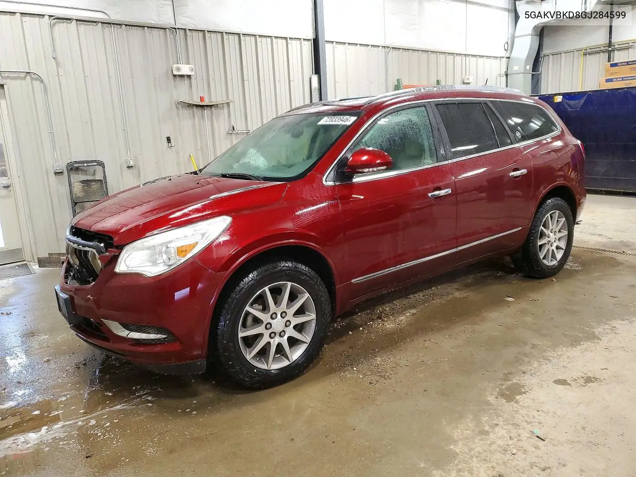 2016 Buick Enclave VIN 5GAKVBKD8GJ284599 фото 1