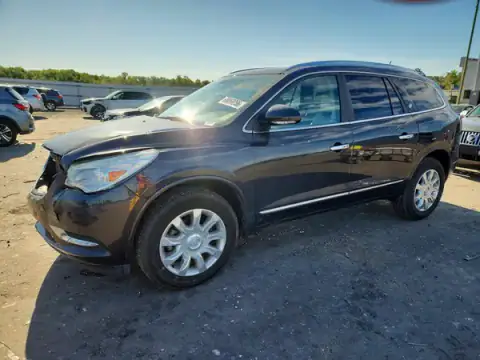 5GAKRCKD5HJ159605 — 2017 Buick Enclave, წინა ნაწილი (Front End), ფოტოები შეკეთებამდე