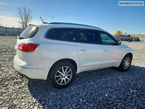 2017 Buick Enclave VIN 5GAKVBKDXHJ151232 фото 3