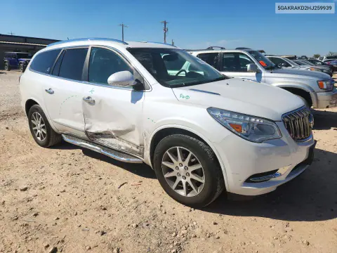 2017 Buick Enclave VIN 5GAKRAKD2HJ259939 фото 4