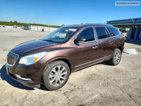 5GAKRBKD4HJ298392 — 2017 Buick Enclave, Боковая часть, фото до ремонта