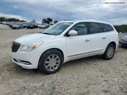 5GAKVCKD4HJ340626 — 2017 Buick Enclave, ПЕРЕДНЯЯ ЧАСТЬ, фото до ремонта