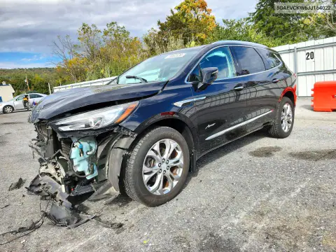 5GAEVCKW6JJ164022 — 2018 Buick Enclave, წინა ნაწილი, ფოტოები შეკეთებამდე