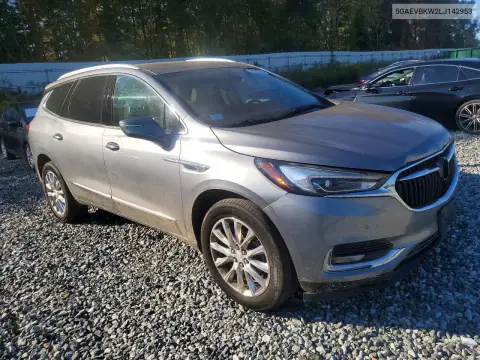 5GAEVBKW2LJ142953 — 2020 Buick Enclave, foto 4 de Copart, Parte delantera