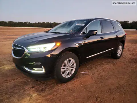 5GAERBKW0MJ261459 — 2021 Buick Enclave, Zalanie, zdjęć przed naprawą