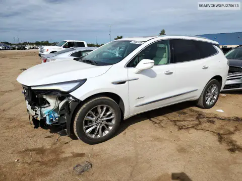 5GAEVCKWXPJ270613 — 2023 Buick Enclave, Передняя часть, фото до ремонта
