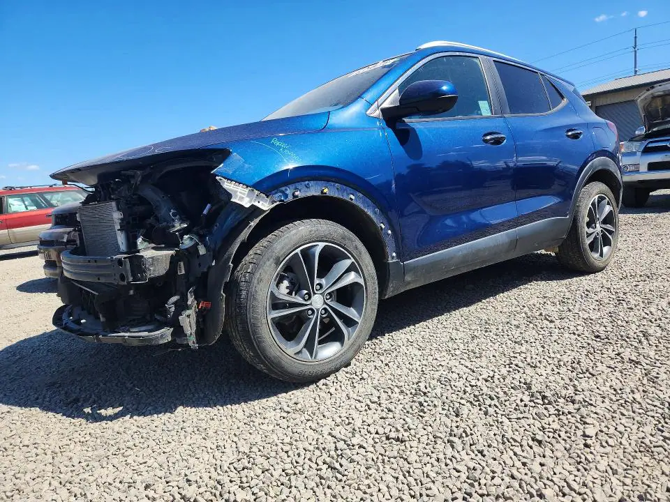 KL4MMESL4MB107163 Buick Encore GX 2021 — uszkodzenie Przód, zdjęcie przed naprawą