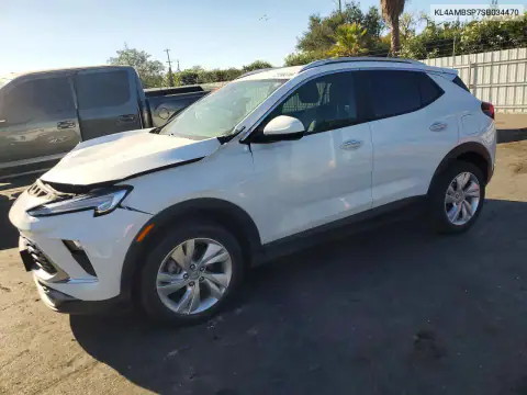 KL4AMBSP7SB034470 — 2025 Buick Encore GX, წინა ნაწილი, ფოტოები შეკეთებამდე