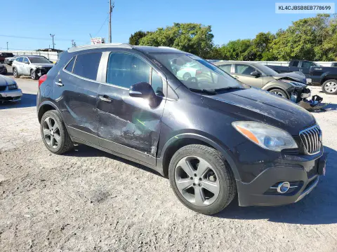 2014 Buick Encore Convenience VIN KL4CJBSB8EB778699 фото 4