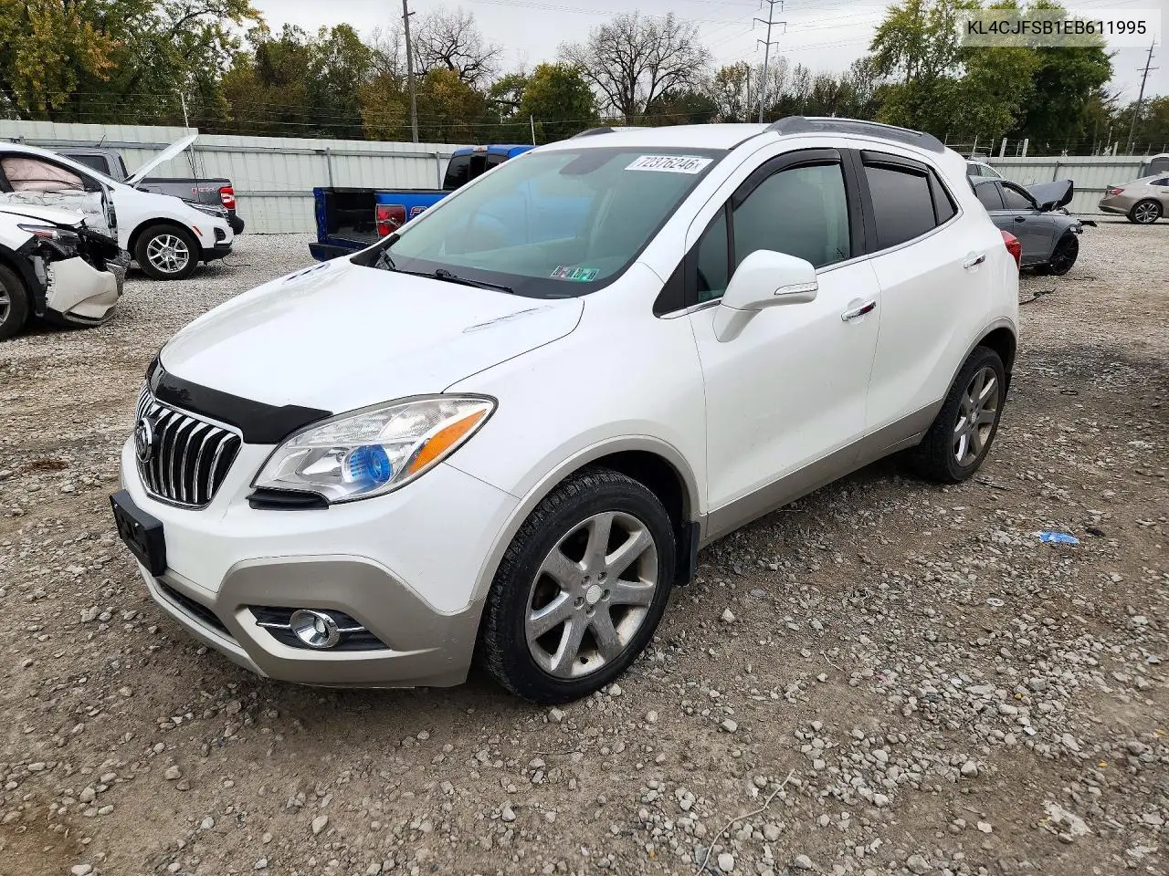 2014 Buick Encore Convenience VIN KL4CJFSB1EB611995 фото 1