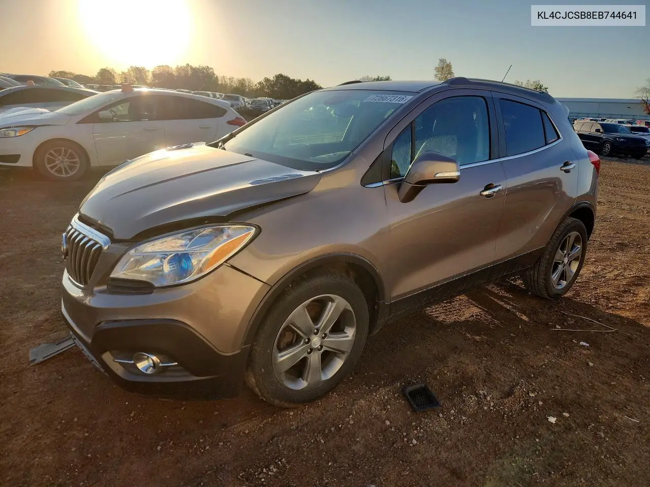 2014 Buick Encore VIN KL4CJCSB8EB744641 фото 1