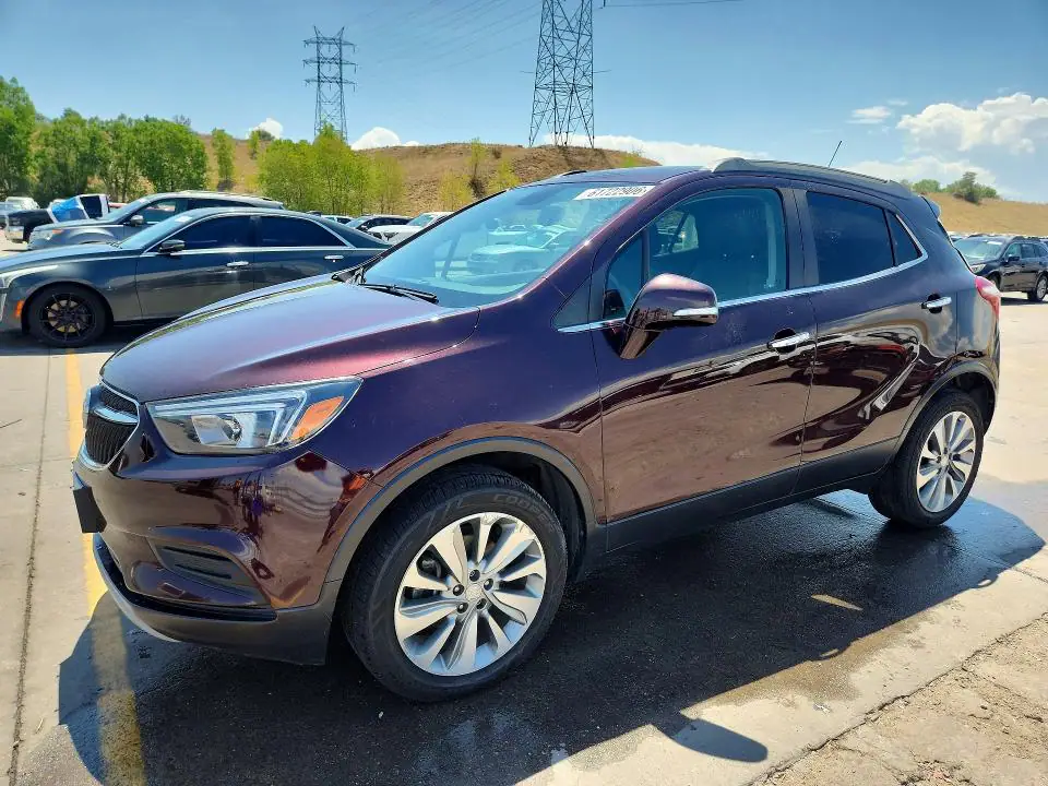 KL4CJESB4HB120660 Buick Encore 2017 — Rear end damage, before-repair photo