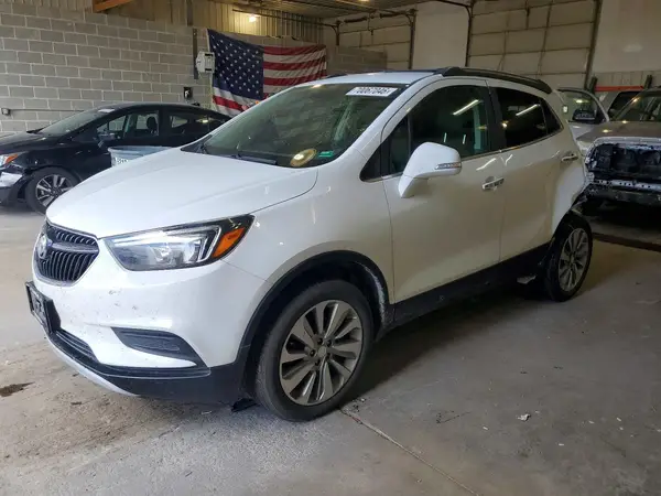 KL4CJESB8HB108219 Buick Encore 2017 — uszkodzenie Tył, zdjęcie przed naprawą