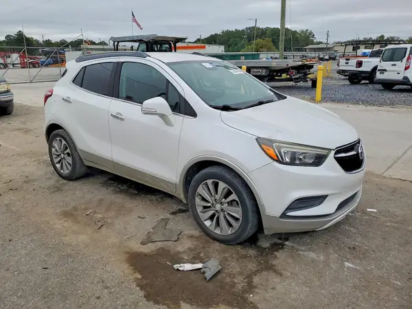 KL4CJASB0HB097533 — 2017 Buick Encore, photo 4 from Copart, Mechanical damage