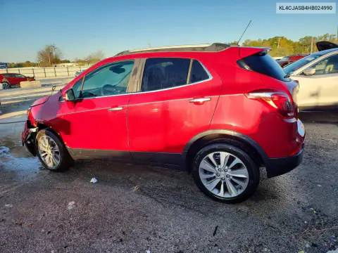 2017 Buick Encore Preferred VIN KL4CJASB4HB024990 фото 2