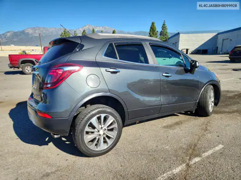 2017 Buick Encore Preferred VIN KL4CJASB0HB099928 фото 3