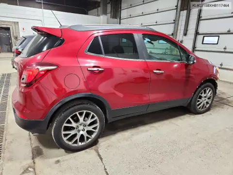 KL4CJ1SBXHB117464 — 2017 Buick Encore, photo 3 from Copart 15.10.2026, Front end