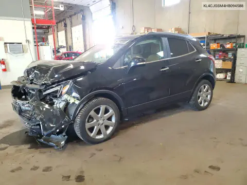 KL4CJGSM4HB094588 — 2017 Buick Encore, Передняя часть, фото до ремонта