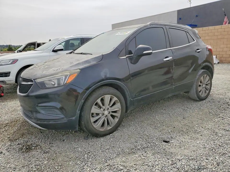 KL4CJASB1JB710054 Buick Encore 2018 — Front end damage, before-repair photo