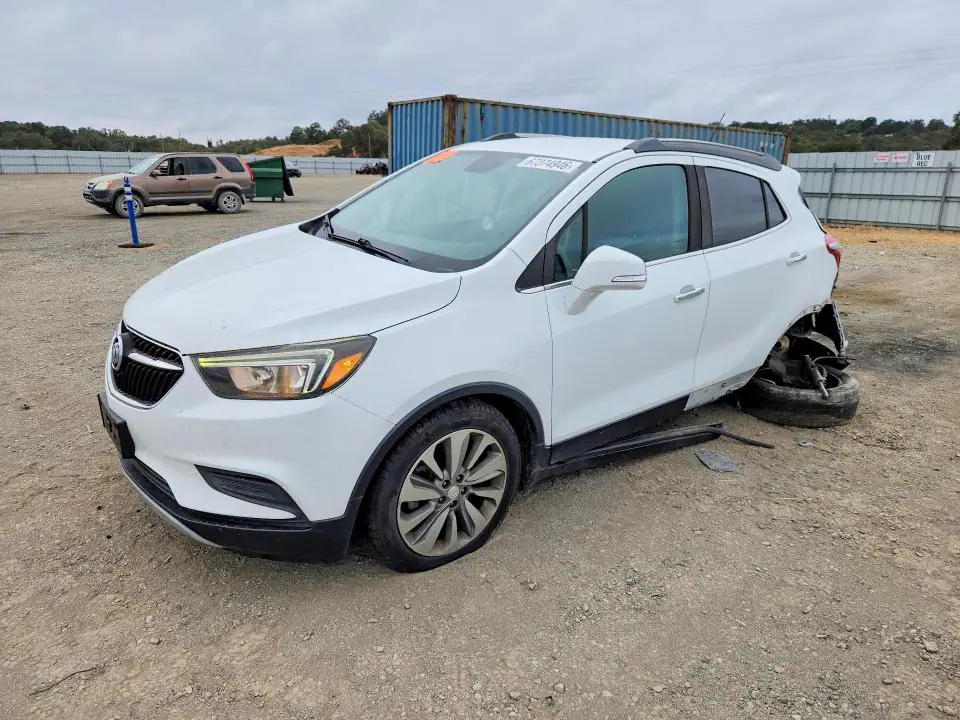 KL4CJASB8JB690823 Buick Encore 2018 — Undercarriage damage damage, before-repair photo