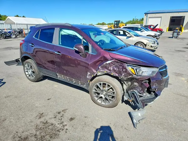 KL4CJ2SB0JB542283 — 2018 Buick Encore, photo 4 from Copart, Front end