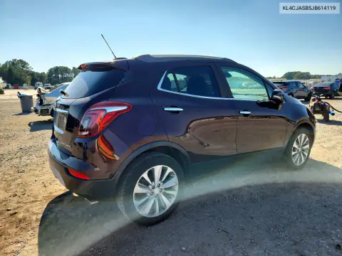 KL4CJASB5JB614119 — 2018 Buick Encore, zdjęcie 3 z Copart, Przód