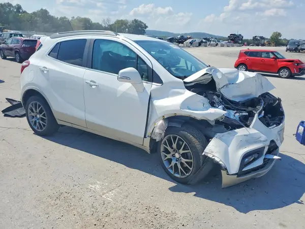 KL4CJ1SB5KB814273 — 2019 Buick Encore, photo 4 from Copart, Front end