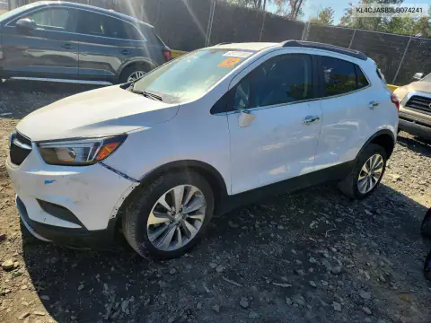 KL4CJASB3LB074241 — 2020 Buick Encore, წინა ნაწილი, ფოტოები შეკეთებამდე