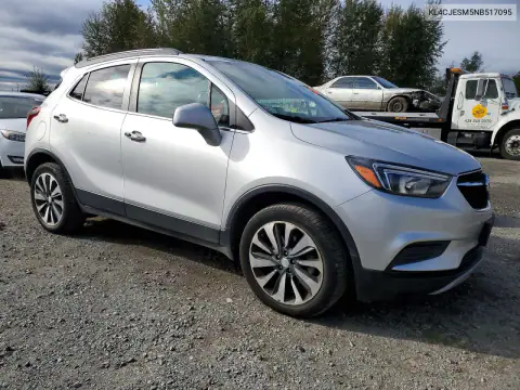 KL4CJESM5NB517095 — 2022 Buick Encore, photo 4 from Copart, Front end