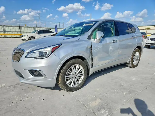 LRBFXBSA2JD016121 — 2018 Buick Envision, Передняя часть (Front End), фото до ремонта
