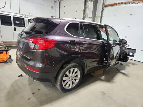 LRBFX3SX9JD026302 — 2018 Buick Envision, ფოტო 3, Copart, წინა ნაწილი