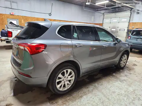 LRBFX1SA2KD075858 — 2019 Buick Envision, foto 3 de Copart, Parte delantera