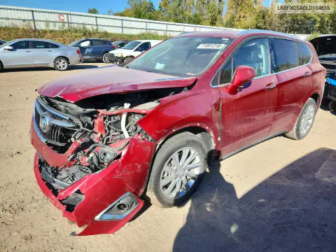 2020 Buick Envision Essence VIN LRBFXCSA0LD104836 фото 1
