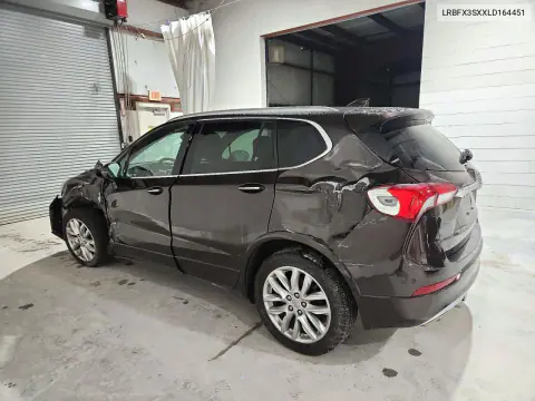 2020 Buick Envision Premium VIN LRBFX3SXXLD164451 фото 2