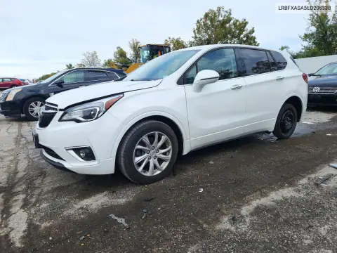 LRBFXASA5LD208338 — 2020 Buick Envision, Tył, zdjęć przed naprawą