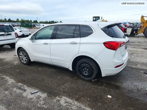 LRBFXASA5LD208338 — 2020 Buick Envision, zdjęcie 2 z Copart, Tył