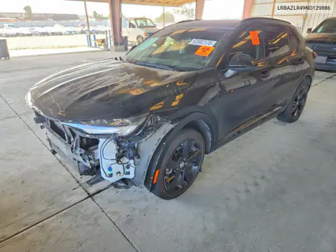 LRBAZLR49ND129886 — 2022 Buick Envision, Front end (Front End), before-repair photos