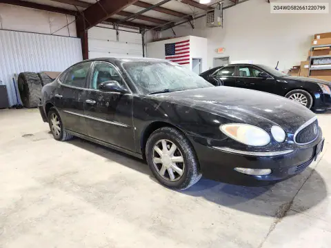 2006 Buick Lacrosse Cxl VIN 2G4WD582661220799 фото 4
