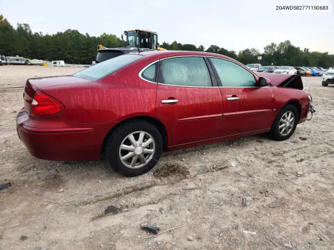 2007 Buick Lacrosse Cxl VIN 2G4WD582771150683 фото 3
