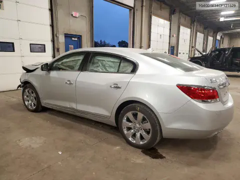 2012 Buick Lacrosse Premium VIN 1G4GD5E34CF121629 фото 2