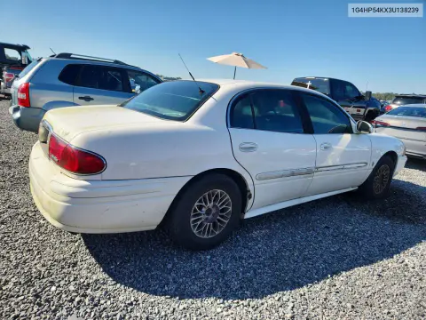 2003 Buick Lesabre Custom VIN 1G4HP54KX3U138239 фото 3