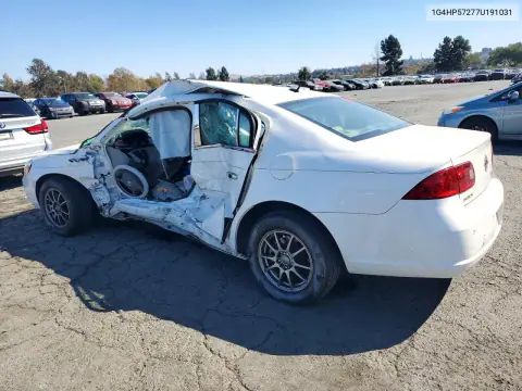 2007 Buick Lucerne Cx VIN 1G4HP57277U191031 фото 2