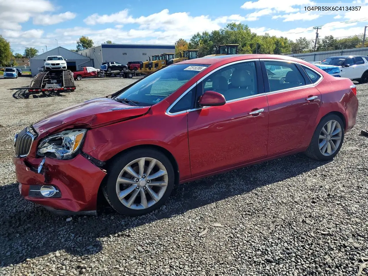 2012 Buick Verano Convenience VIN 1G4PR5SK6C4134357 фото 1