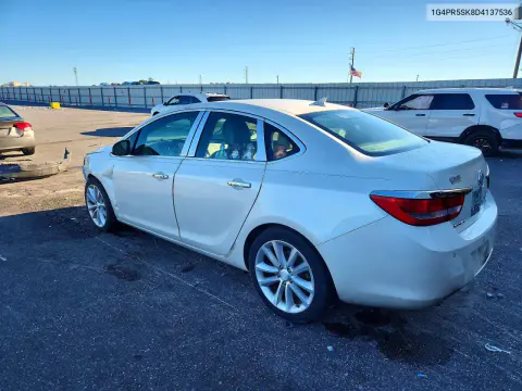2013 Buick Verano Convenience VIN 1G4PR5SK8D4137536 фото 2