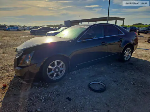 2009 Cadillac Cts Nav VIN 1G6DF577890123657 фото 1
